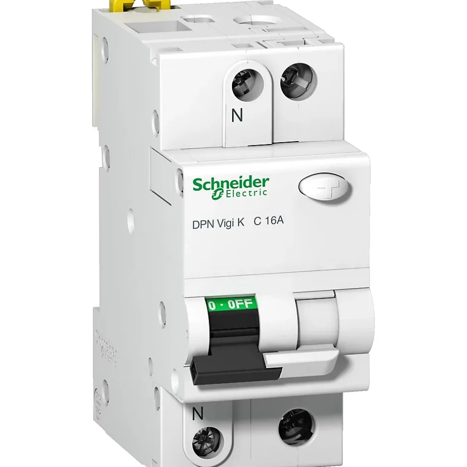 Disjoncteur Différentiel 30ma 20a - 1p+n - 6ka - Type Ac Courbe C - 2 Modules - Acti9 Dpn Vigi K - Schneider-Schneider Electric Outlet