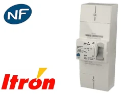Disjoncteur EDF monophasé sélectif 60A Itron Actaris^Actaris-Itron Discount