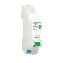 Disjoncteur embrochable courbe C phase + neutre 10A Resi9 XE-Schneider Electric New