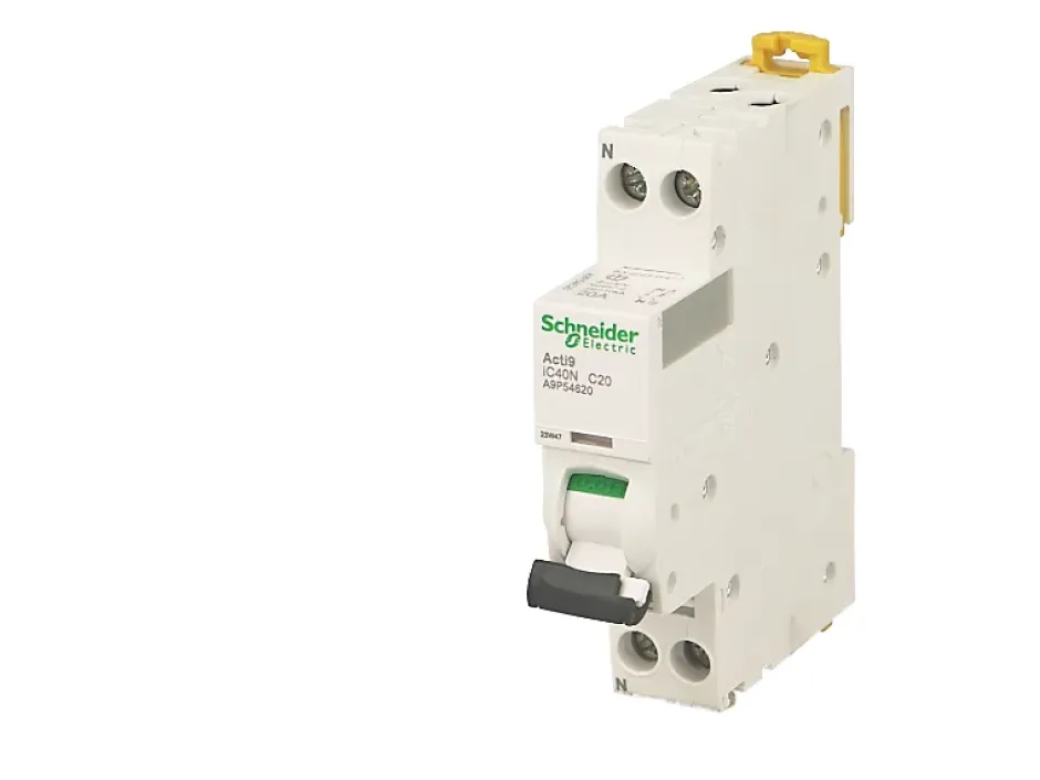 Disjoncteur modulaire phase neutre Schneider Acti9 iC40N 10A courbe C^Schneider Electric Best