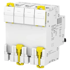 Disjoncteur modulaire tétrapolaire Schneider Acti9 iC60N 20A courbe C-Schneider Electric Sale