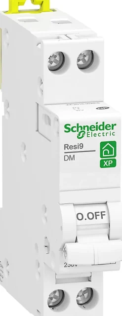 Disjoncteur peignable courbe C phase + neutre 2A Resi9 XP-Schneider Electric Online