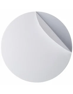 Disque de signalisation Cigarette électronique, polystyrène rigide adhésif, diamètre 180mm -^Thirard New