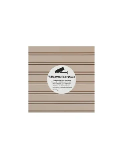 Disque de signalisation Vidéoprojection 24/24, polystyrène rigide adhésif, diamètre 180mm -^Thirard Outlet