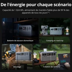Power 1000 V2 station électrique portable^DJI Discount