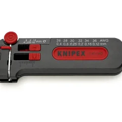 Dénudeur de fils Knipex 12 80 040 - Mini modèle 100mm pour câbles en cuivre-D44 Sale