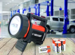 DOOMSTER BASIC: lanterne LED 1W à piles (4R25 ou 4D)^Velamp New