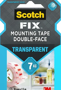 Double face intérieur Scotch Extrême 19 mm x 1.5 m transparent, 7 kg-3M Hot