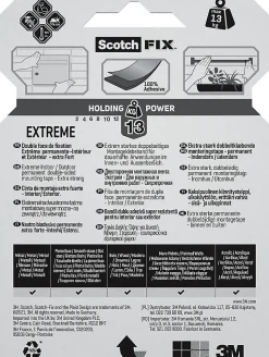 Double face 3M Extrême 19 mm x 3 m transparent, 10 kg^Scotch Sale