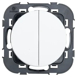 Double interrupteur rotatif Espen blanc à composer-Jacobsen Outlet