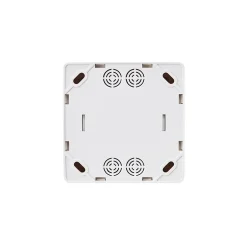 Double interrupteur va-et-vient monobloc en saillie étanche Sigurd blanc complet-Jacobsen