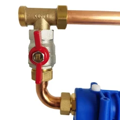 Double Porte Filtre à Eau Bypass 9