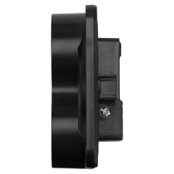 Double prise avec terre Espen noir composable-Jacobsen Clearance