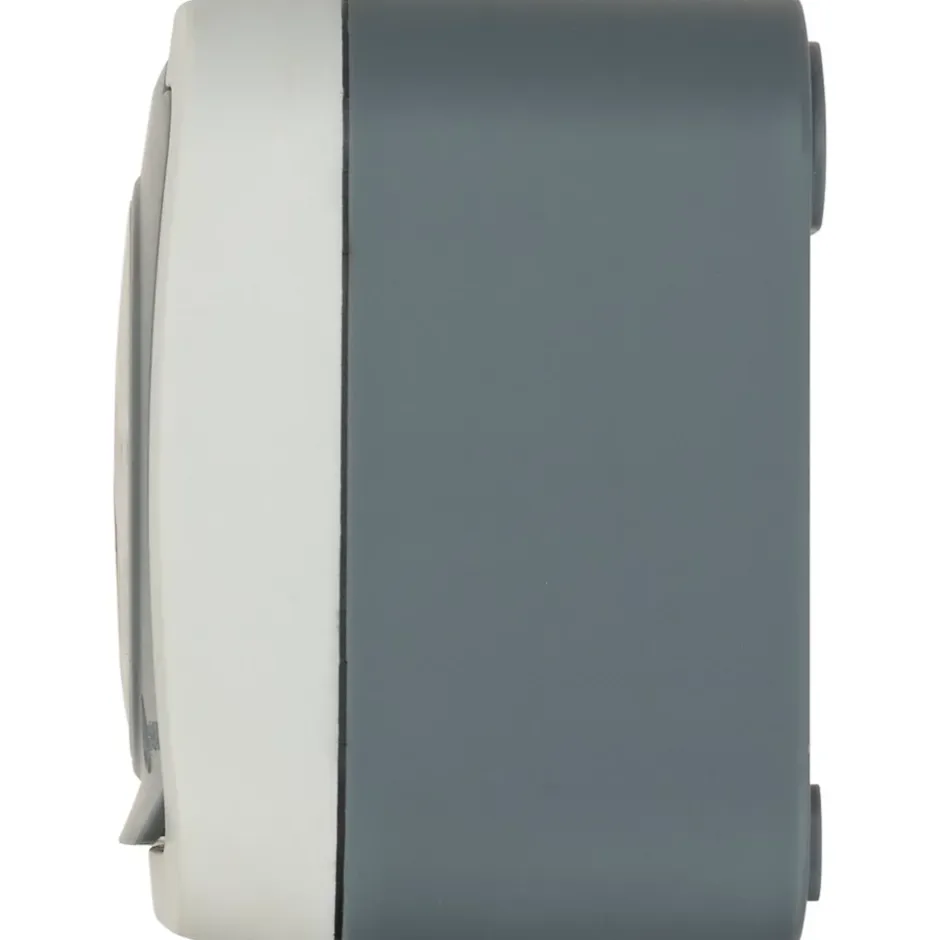 Double prise étanche en saillie gris complet-Jacobsen Online