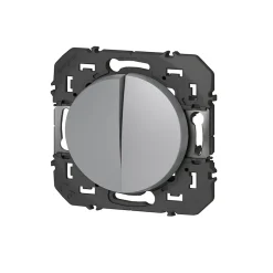 Double Va-et-vient Dooxie aluminium^Legrand Hot
