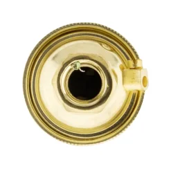 Douille À Baïonnette B22. 150 W. Coloris Or Acier Laitonné 1 Bague^Zenitech Online