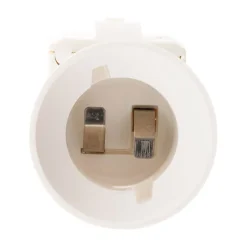 Douille avec Fiche DCL 6A 250V B22 - Blanc --Zenitech Outlet