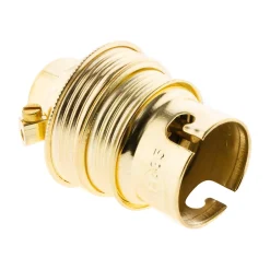 Douille B22 acier laitonné double bague -^Zenitech Sale