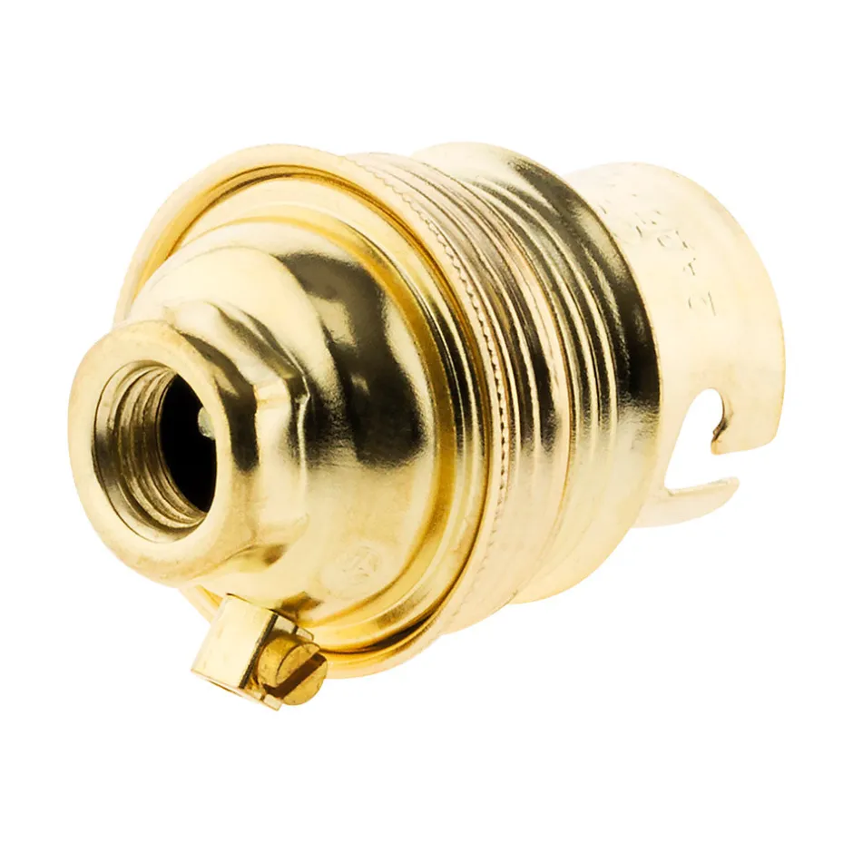 Douille B22 acier laitonné double bague -^Zenitech Sale