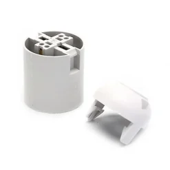 Douille E27 Blanche Montage Rapide Aucun Outil Requis-Lnd Outlet