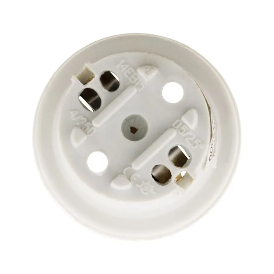 Douille E27 Résine Borne à vis - Blanc -^Zenitech