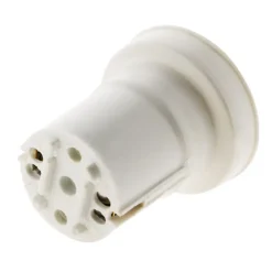 Douille E27 Résine Borne à vis - Blanc -^Zenitech