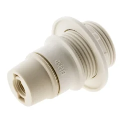 Douille E14 simple bague - Blanc --Zenitech Best