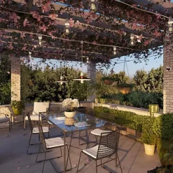 Douille E27 étanche IP65 à double sortie pour guirlande d'extérieur-Lnd Hot