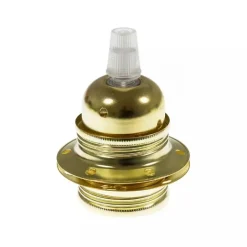 Douille Laiton E27 avec Mise à la Terre Prête à l'Emploi Idéale pour Vos Créations DIY-Lnd Best