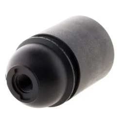 Douille lisse sans bague E27 - Noir --Zenitech New