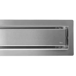 Drain Linéaire Neox Pro 90 Brush Steel-Rea Discount