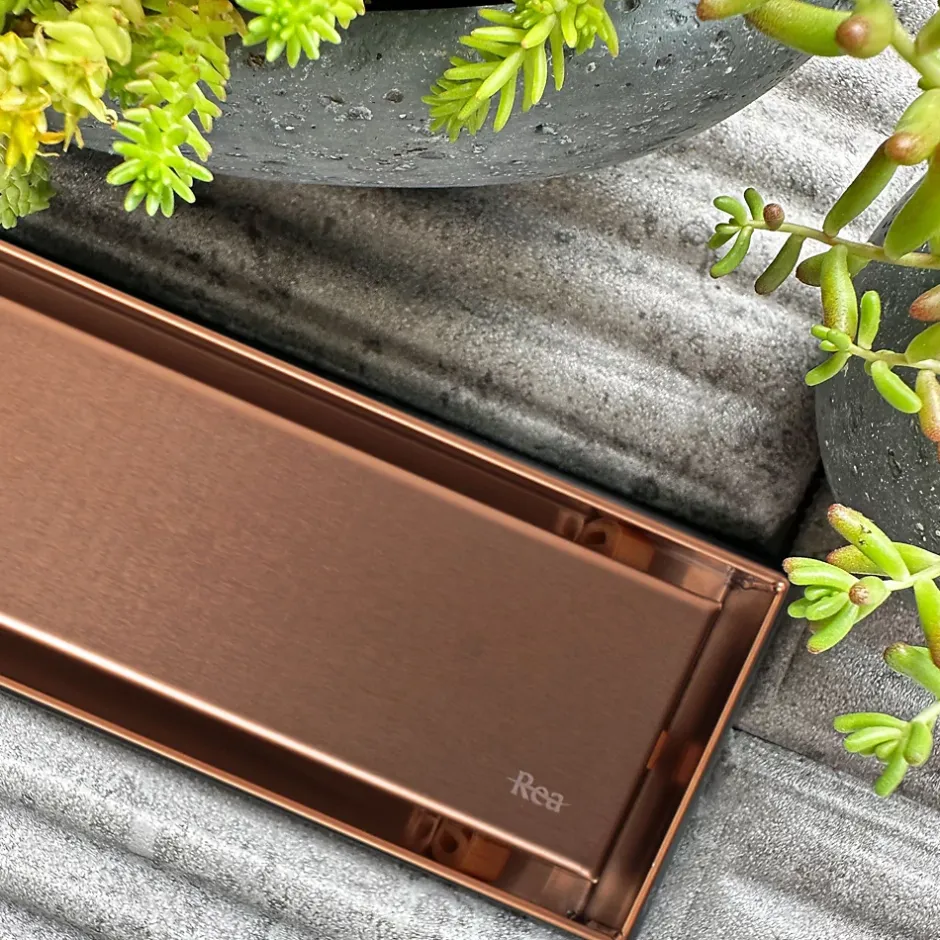 Drain Linéaire Neox Pro 800 Brush Copper^Rea Clearance