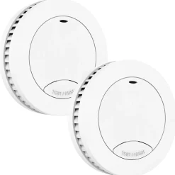 Détecteur de fumée Safety Pro Mini - Batterie 10 ans - Détecteur de fumée - Alarme incendie - 2 pièces^Aroha New