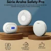 Détecteur de fumée Safety Pro - Batterie 10 ans - Détecteur de fumée - Alarme incendie^Aroha Clearance