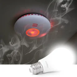 Détecteur de fumée connecté wifi HomeSmoke - - 127065^Avidsen Online