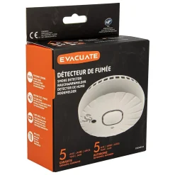 Détecteur de fumée NF 5 ans^Evacuate Sale