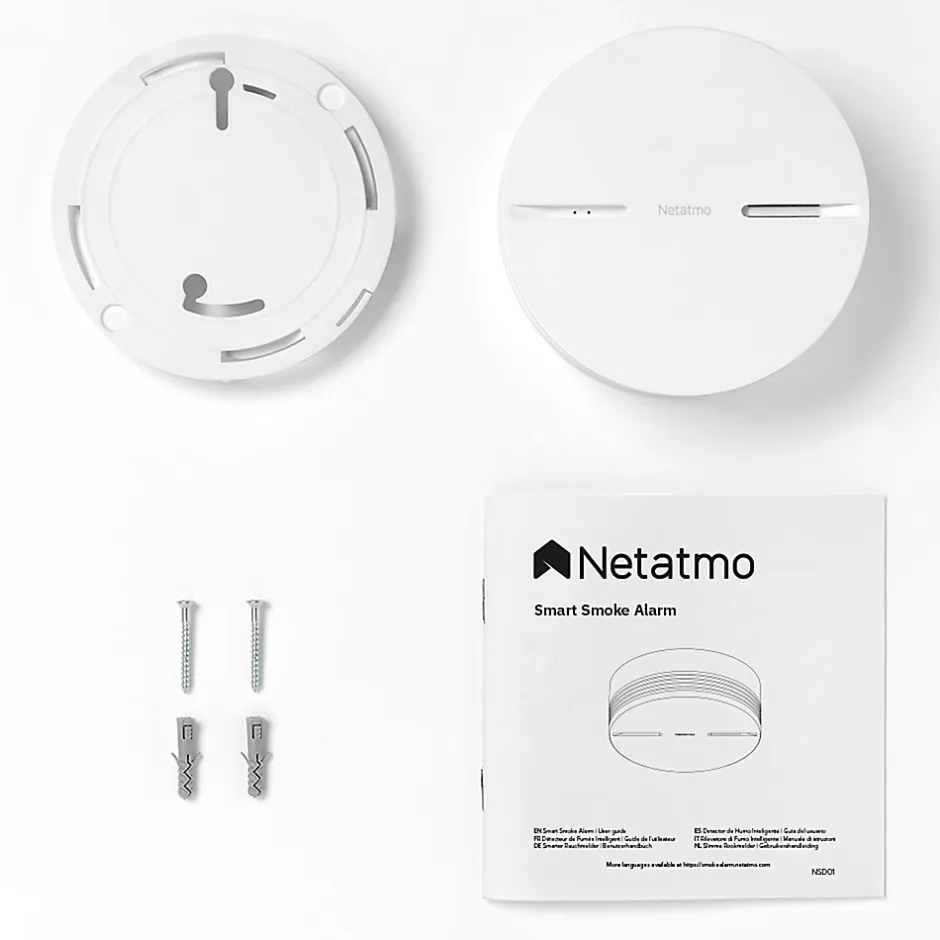 Détecteur de fumée intelligent-Netatmo Clearance