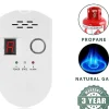 Détecteur de gaz naturel propane butane enfichable affichage numérique Firlarm-Autres Online