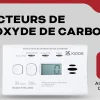 Détecteur de monoxyde de carbone digital K10LLDCO-Kidde Clearance