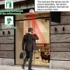 Détecteur de passage, alarme détecteur de mouvement, alarme détecteur extérieur sans fil, sonnette d'entrée de magasin-Deko Sale