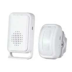 Détecteur de passage, alarme détecteur de mouvement, alarme détecteur extérieur sans fil, sonnette d'entrée de magasin-Deko Sale