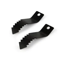 Tête de coupe à fourche dentelée pour machine à nettoyer les tuyaux, Arrow Cutter, pour tuyaux de 50-125mm, accouplement M6^Eberth Best