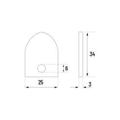 Tête de perçage à lame pour machine de nettoyage de tuyaux, Spade Cutter pour tuyaux de diamètre 50 à 125mm-Eberth Best