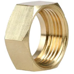 Ecrou à collet battu 26/34 - 22 laiton - - D02015B-Garis Hot