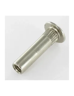 Ecrou Relieur POZI et fendu 8X31 M6X15 AC. Acier nickelé - 1 pièce-Vis Express Clearance