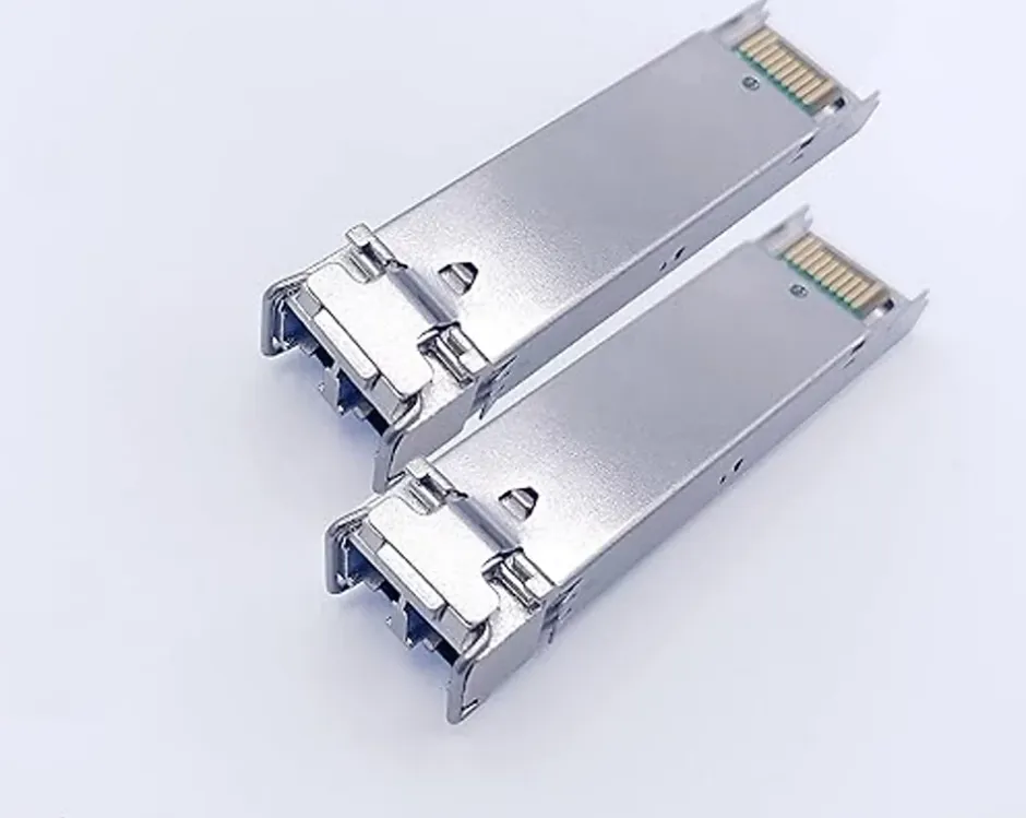 Elfcam - 2 Modules SFP 1,25 Gbps LC/UPC Duplex Multimode 850nm, 550m, Transceiver Fibre Optique Performant-Elfcam-shop Discount