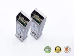 Elfcam - 2 Modules SFP+ 10 Gbps - LC/UPC Multimode OM3/OM4, 850nm DDM, 300 m, Compatibles Freebox Ultra-Elfcam-shop Online