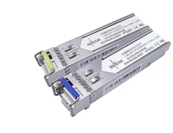 Elfcam - 2 Modules SFP BIDI 1,25 Gbps - SC Monomode, DDM, 10 km, TX1310/RX1550 & TX1550/RX1310-Elfcam-shop Clearance