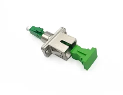 Elfcam - Adaptateur Fibre Optique Monomode Simplex LC/APC Mâle à SC/APC Femelle, Lot de 1-Elfcam-shop Sale