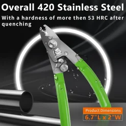 Elfcam - 4-en-1 Pince à Dénuder et Ciseaux Kevlar, FTTH Fibre Optique, Outil Pro Techniciens-Elfcam-shop Best